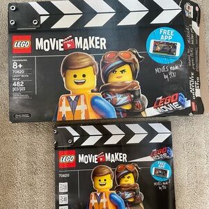 LEGO 70820 Movie Maker Instruction Manual & Box Only - NO BRICKS